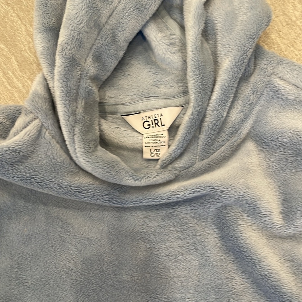 Girls Athleta fleece hoodie - Picture 2 of 3